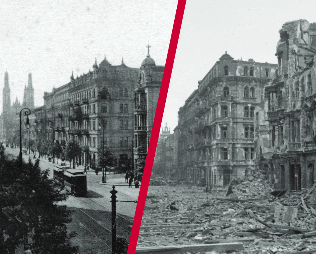 ul. Marszałkowska z widokiem na Plac Zbawiciela